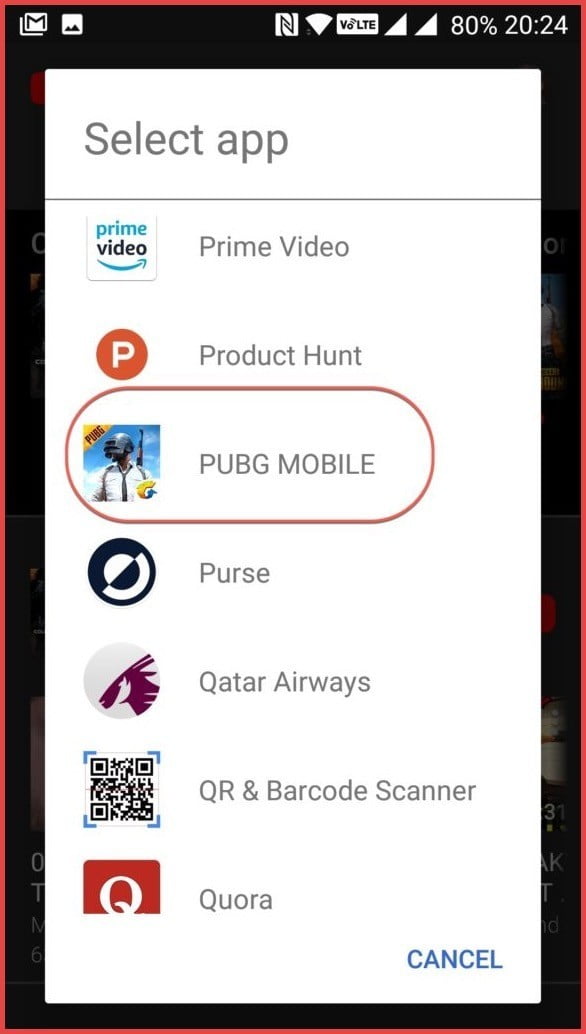 صورة لـ كيف تبدأ بث ألعاب Android أو أي شيء آخر من الشاشة على YouTube وكسب المال (أنا جاد!) | Select-game-for-Live-stream-DzTechs