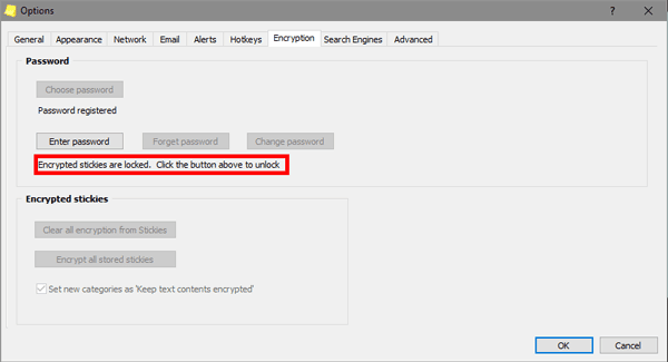 صورة لـ بدائل Sticky Notes لتدوين الملاحظات بشكل سريع | Stickies_encryption-DzTechs