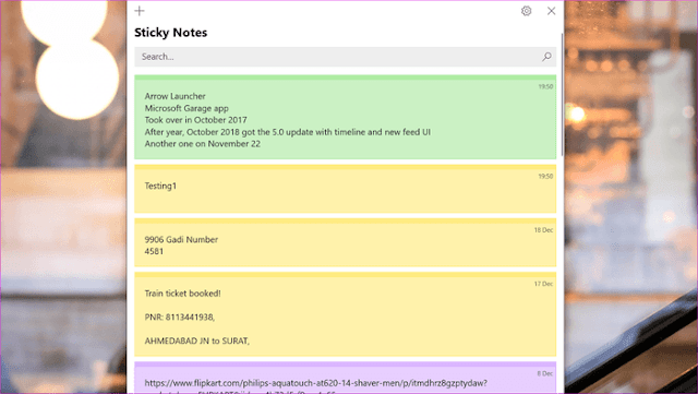 صورة لـ الدليل الكامل لتطبيق 5.1 / Microsoft Launcher 5.0 | Sticky-Notes_935adec67b324b146ff212ec4c69054f-DzTechs