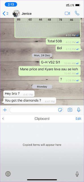 صورة لـ مُقارنة بين لوحات المفاتيح على iPhone: المُضمنة مُقابل Gboard و SwiftKey | Swiftkey-Clipboard_935adec67b324b146ff212ec4c69054f-DzTechs