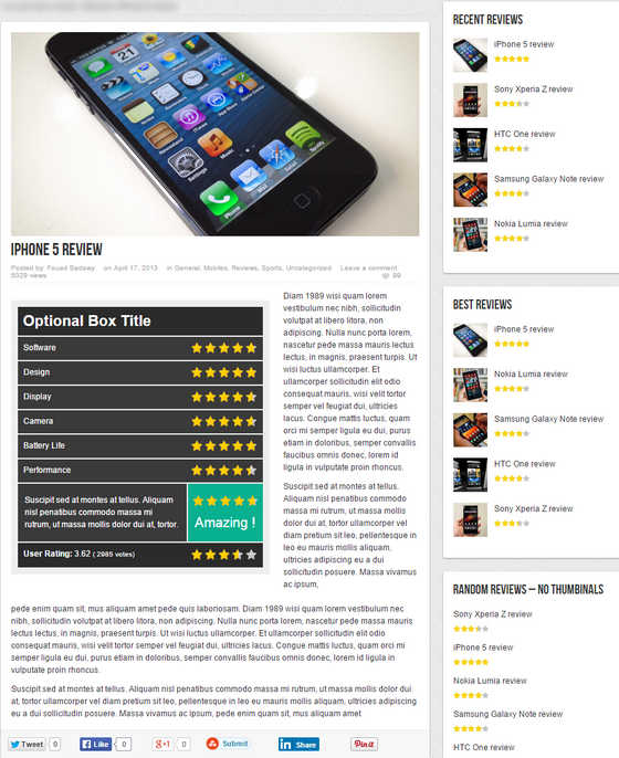 صورة لـ أفضل 7+ من القوالب والإضافات لإنشاء المراجعات على WordPress: نسخة 2023 | Taqyeem-WordPress-Review-Plugin-DzTechs