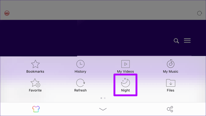 صورة لـ أفضل 5 متصفحات لنظام iOS مع الوضع المظلم | Top-IOS-Browsers-With-Dark-Mode-4_190111_141045_935adec67b324b146ff212ec4c69054f-DzTechs