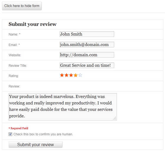 صورة لـ أفضل 7+ من القوالب والإضافات لإنشاء المراجعات على WordPress: نسخة 2023 | WP-Customer-Reviews--DzTechs