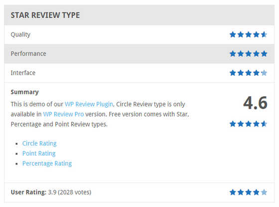 صورة لـ أفضل 7+ من القوالب والإضافات لإنشاء المراجعات على WordPress: نسخة 2023 | WP-Review-DzTechs