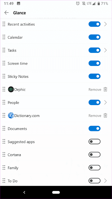 صورة لـ الدليل الكامل لتطبيق 5.1 / Microsoft Launcher 5.0 | Widget-4_935adec67b324b146ff212ec4c69054f-DzTechs