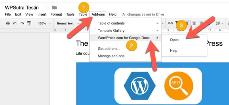 صورة لـ الدليل الكامل لاستيراد المقالات من مستندات Google إلى WordPress | WordPress-for-Google-docs-DzTechs