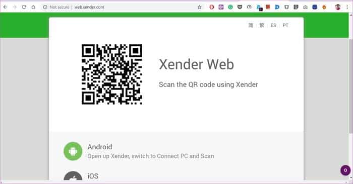 صورة لـ أفضل 4 طرق لنقل الصور من الـ iPhone إلى الكمبيوتر دون استخدام iTunes | Xender-Web-2_acdb3e4bb37d0e3bcc26c97591d3dd6b-DzTechs