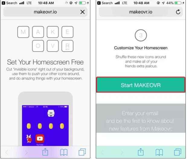 صورة لـ كيفية تخصيص الشاشة الرئيسية على الـ iPhone بدون كسر الحماية | a1-DzTechs