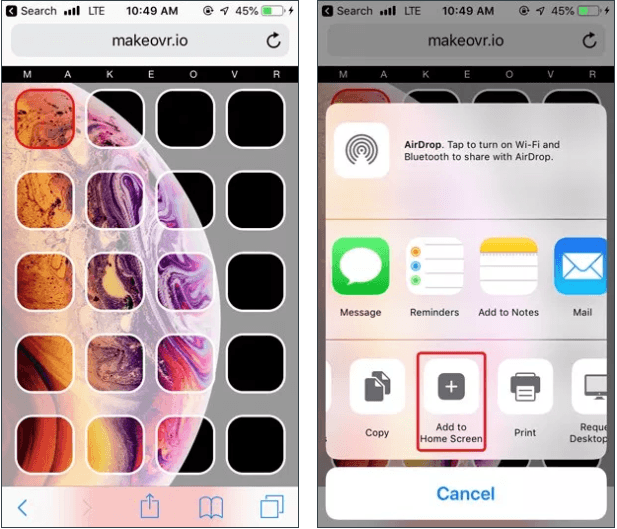 صورة لـ كيفية تخصيص الشاشة الرئيسية على الـ iPhone بدون كسر الحماية | a4-DzTechs