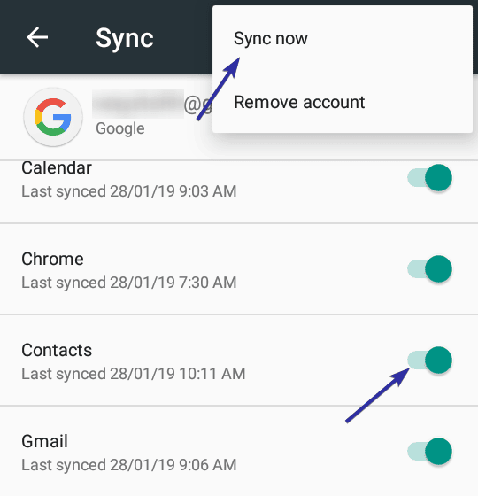 صورة لـ كيفية عمل نسخة احتياطية من ملفات Android والتطبيقات وبياناتها إلى جهاز الكمبيوتر | android-backup-contacts-sync-DzTechs