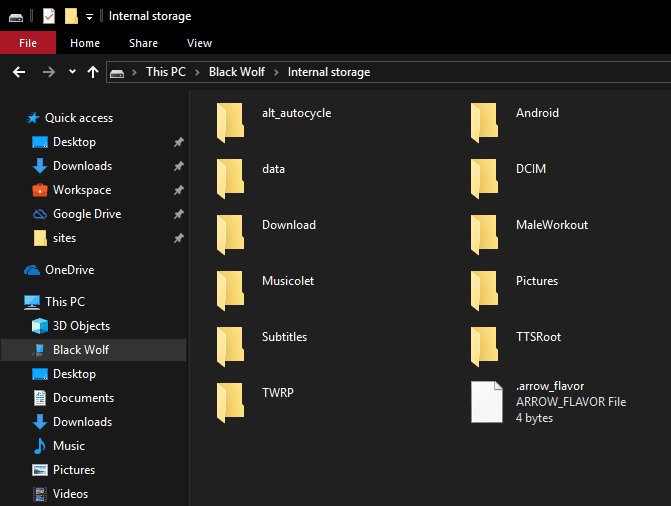 صورة لـ كيفية عمل نسخة احتياطية من ملفات Android والتطبيقات وبياناتها إلى جهاز الكمبيوتر | android-backup-copy-files-DzTechs