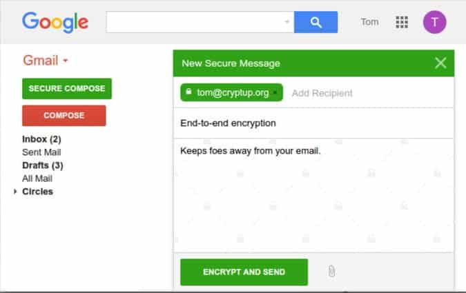 صورة لـ أفضل إضافات Google Chrome لـ Gmail يجب أن تحصل عليها الآن | best_gmail_chrome_extension_flowcrypt_1-GtpGiKfs