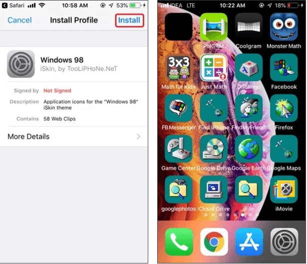 صورة لـ كيفية تخصيص الشاشة الرئيسية على الـ iPhone بدون كسر الحماية | c5-DzTechs
