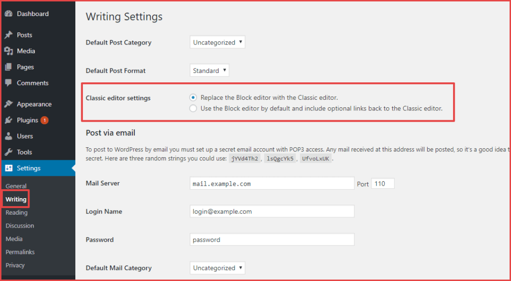 صورة لـ كيفية تعطيل محرر Gutenberg والاستمرار باستخدام Classic Editor على WordPress | disable-gutenberg-plugin-2-1024x563-DzTechs