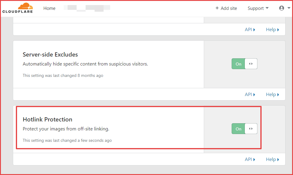 صورة لـ كيفية منع ارتباطات الصور المضمنة Hotlinking في WordPress (3 طرق عمل) | disable-image-hotlinking-in-wordpress-9-DzTechs