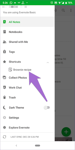 صورة لـ مُقارنة بين Evernote و Simplenote: أي واحد أفضل لاستخدامه | evernote-vs-simplenote-12_935adec67b324b146ff212ec4c69054f-DzTechs