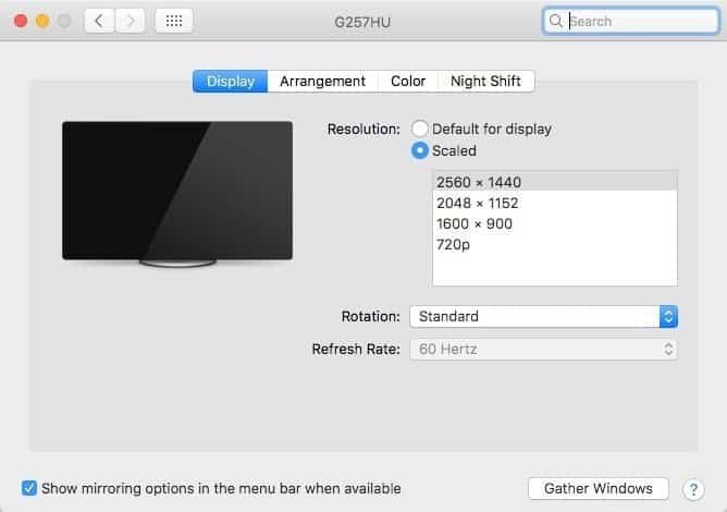 صورة لـ إصلاحات للشاشة الخارجية التي لا تعمل على نظام MacOS | external-display-not-working-macos-display-preference-pane-DzTechs