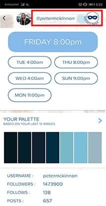صورة لـ أفضل التطبيقات للتخطيط لخلاصة Instagram لنظام Android و iOS | final_analytics_tab_small-DzTechs