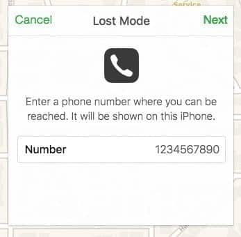 صورة لـ الدليل الكامل لأدوات iCloud ميزة “العثور على الـ iPhone” | find-my-iPhone-set-lost-mode-phone-number-DzTechs