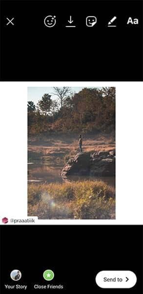 صورة لـ أفضل التطبيقات للتخطيط لخلاصة Instagram لنظام Android و iOS | garny_repost_story-DzTechs