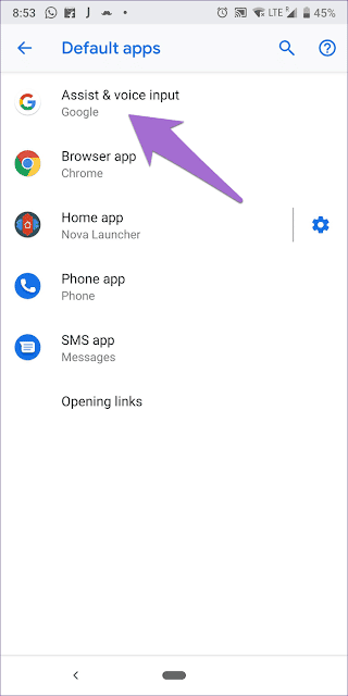 صورة لـ كيفية إزالة Google Assistant من زر الصفحة الرئيسية | google-assistant-home-button-remove-3_935adec67b324b146ff212ec4c69054f-DzTechs