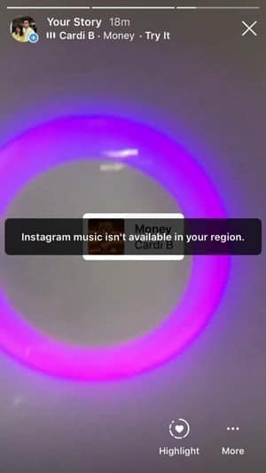 صورة لـ ميزة Instagram Music غير متوفرة في منطقتك؟ إليك كيفية الحصول عليها | instagram-isnt-available-DzTechs
