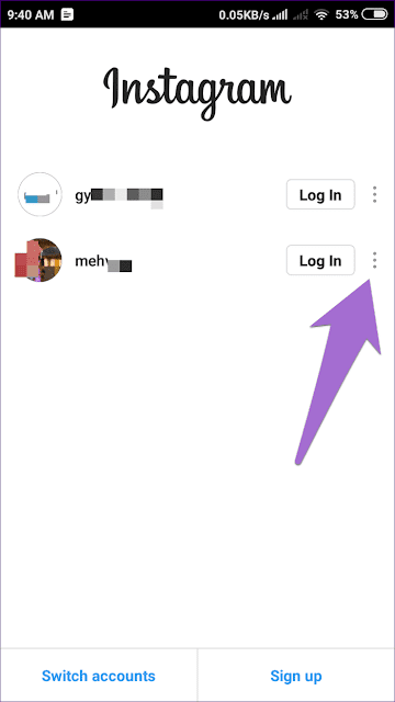 صورة لـ كيفية إزالة حساب Instagram الذي تم تذكره على جهازك | instagram-remove-remembered-account-8_935adec67b324b146ff212ec4c69054f-DzTechs