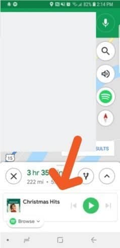 صورة لـ كيفية التحكم في الموسيقى الخاصة بك بأمان أثناء التنقل باستخدام Google Maps | maps-audio-player-music-player-DzTechs