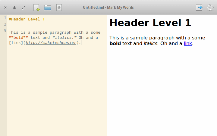 صورة لـ أفضل برامج تحرير Markdown لنظام Linux | markdown-linux-mark-my-words-DzTechs