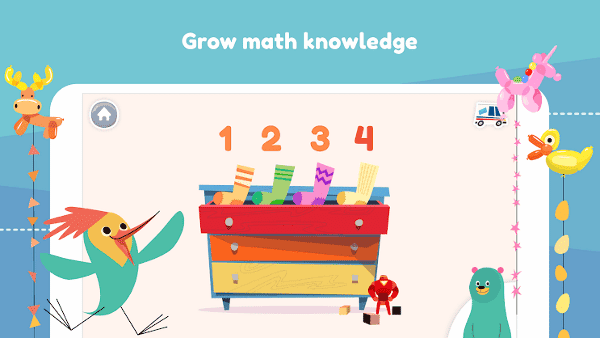 صورة لـ أفضل تطبيقات لعبة الرياضيات لنظامي التشغيل Android و iOS | math-game-app-18-Khan-Academy-Kids-DzTechs