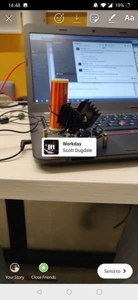 صورة لـ ميزة Instagram Music غير متوفرة في منطقتك؟ إليك كيفية الحصول عليها | music-tag-from-picture-DzTechs