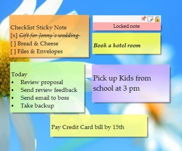 صورة لـ بدائل Sticky Notes لتدوين الملاحظات بشكل سريع | notezilla_show_image-DzTechs