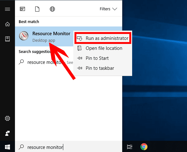 صورة لـ كيفية تعطيل جدار الحماية في نظام Windows مع سطر الأوامر | resource_monitor-DzTechs