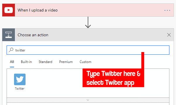 صورة لـ YouTube يتجه لإزالة المشاركة التلقائية على Twitter – هنا كيفية اصلاح هذا | select_action_app_flow-DzTechs