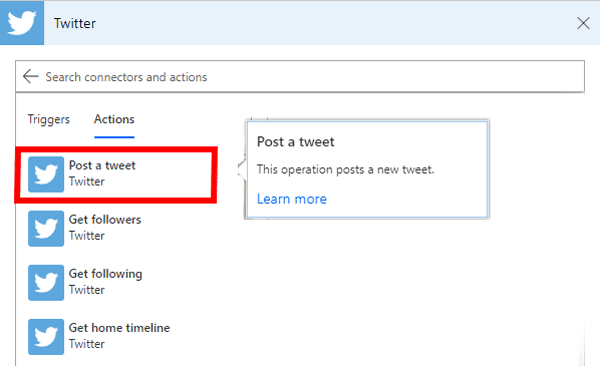صورة لـ YouTube يتجه لإزالة المشاركة التلقائية على Twitter – هنا كيفية اصلاح هذا | select_trigger_action_task_flow-DzTechs