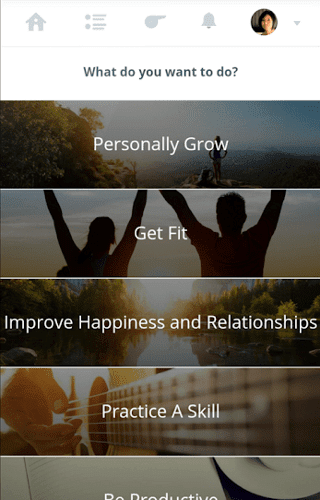 صورة لـ مجموعة من أفضل تطبيقات المُساعدة الذاتية لنظامي Android و iOS | self-help-app-01-Coach-DzTechs