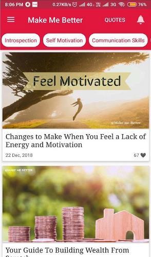 صورة لـ مجموعة من أفضل تطبيقات المُساعدة الذاتية لنظامي Android و iOS | self-help-app-07-Make-Me-Better-DzTechs