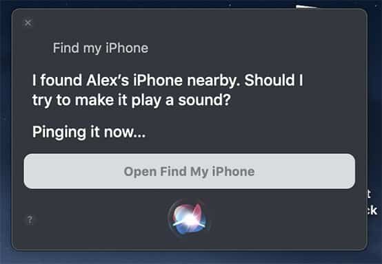 صورة لـ كيفية البحث عن الـ iPhone أو الـ iPad الخاص بك بإستخدام Siri | siri-find-iphone-confirm-alert-sound-ringing-DzTechs