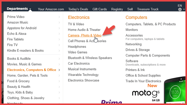 صورة لـ 4 إستراتيجيات لتسويق محتوى التجارة الإلكترونية يجب عليك استخدامها | using-amazon-for-content-ideas-DzTechs