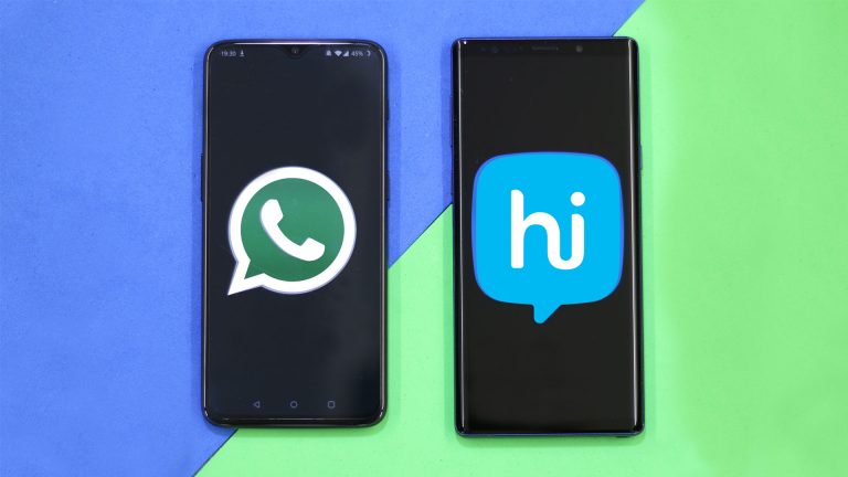 صورة لـ مُقارنة بين WhatsApp و Hike : من هو أفضل تطبيق مراسلة بالنسبة لك؟ | whatsapp-vs-768x432-DzTechs