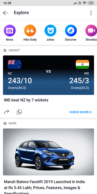 صورة لـ مُقارنة بين WhatsApp و Hike : من هو أفضل تطبيق مراسلة بالنسبة لك؟ | whatsapp-vs.-hike-comparison-5-DzTechs