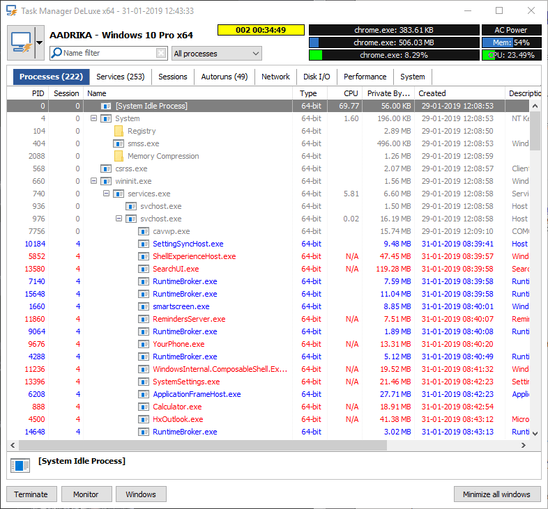صورة لـ أفضل 6 بدائل لمدير المهام على Windows 10 | 06-task-manager-alternative-MiTeC-DzTechs