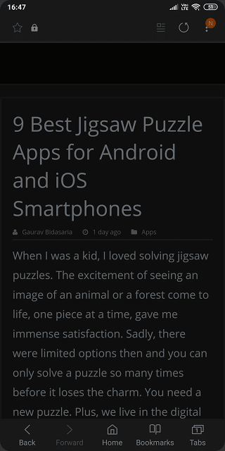 صورة لـ مُقارنة بين Google Chrome و Samsung Internet Browser: أي متصفح ينبغي أن يكون على جهاز Android الخاص بك | Chrome-vs.-Samsung-Internet-Browser-6-DzTechs
