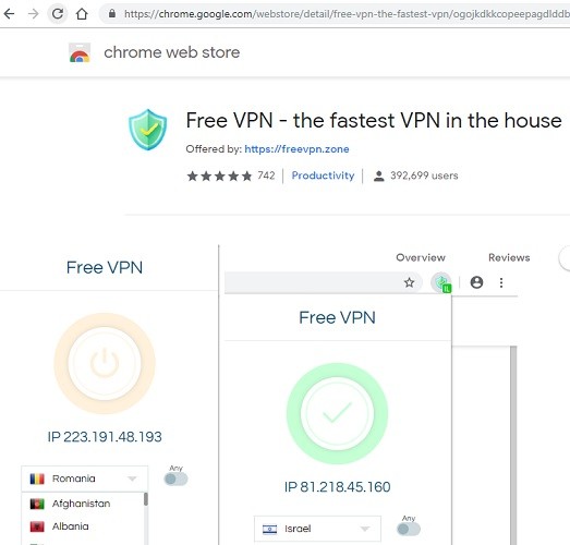 صورة لـ كيفية تجاوز خادم البروكسي على الشبكة المحلية | Free-VPN-Chrome-Extension-DzTechs