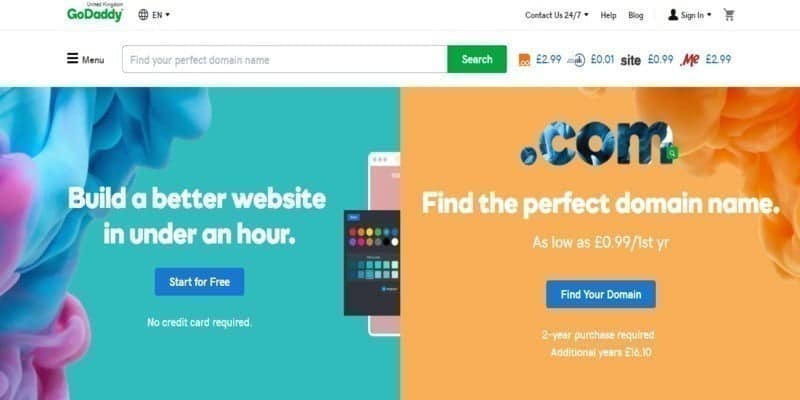 صورة لـ أفضل مُسجلي أسماء النطاقات في عام 2023 | GoDaddy.-DzTechs