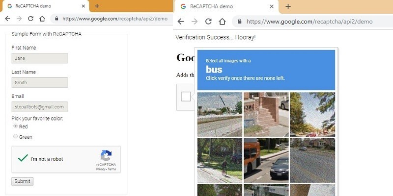 صورة لـ كيفية تجاوز التحقق من صور في Google ReCAPTCHA | Google-Captcha-solved-Featured