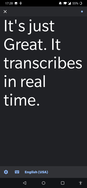 صورة لـ أفضل تطبيقات تحويل الصوت إلى نص لتدوين الملاحظات والاجتماعات والمحاضرات | Live-Transcribe-DzTechs