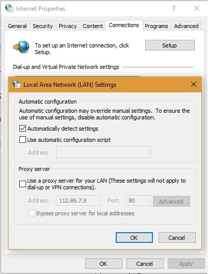 صورة لـ كيفية تجاوز خادم البروكسي على الشبكة المحلية | Remove-Proxy-Server-LAN-DzTechs