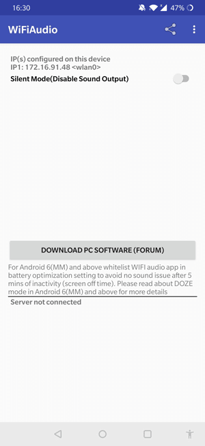 صورة لـ كيفية بث الصوت من الكمبيوتر إلى جهاز Android | WifiAudio-DzTechs