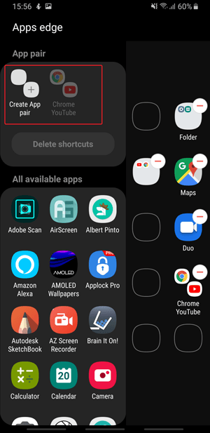 صورة لـ النصائح والحيل والميزات المخفية على Samsung One UI | app-pair-DzTechs